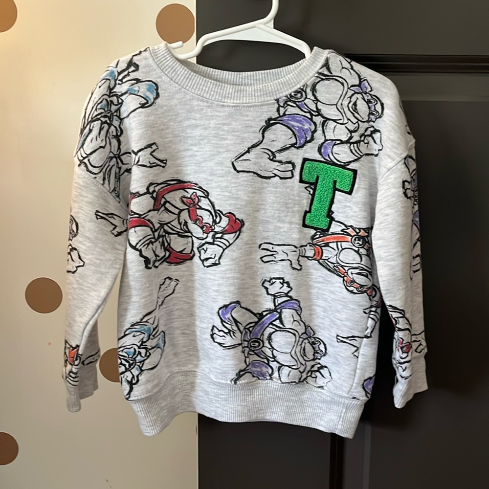 Toddler ninja turtle sweater